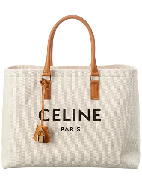 canvas celine tote|celine cabas tote small.